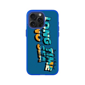 iPhone 15 Pro Max Clear 激光藍 - KID - LONG TIME NO SEA 沙灘款