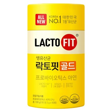 Chong Kun Dang 鍾根堂 LACTO-FIT GOLD 益生菌粉末食品 大童與成人款 50包  2g  1個