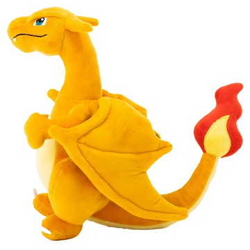 Pokemon 寶可夢 翅膀跳跳絨毛玩偶 經典角色重現 柔軟舒適好觸感  1個  噴火龍