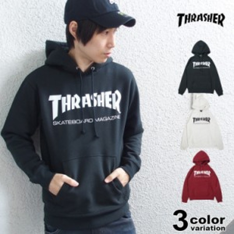 THRASHER パーカー スラッシャー プルオーバー スウェット MAG LOGO