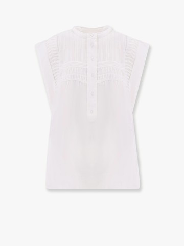 Leaza biologic cotton and viscose shirt - MARANT ETOILE - gender_Woman
