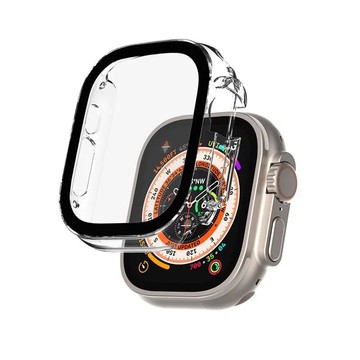 【JTLEGEND】Apple Watch Ultra 1/2  Lissome 360度防摔保護殼-透明 CS1