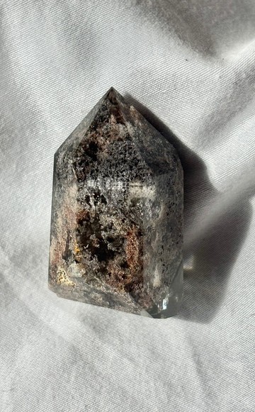 四季幽靈 銀 粉 綠幽靈 紫幽靈 紅幽靈 水晶 全包隨型 手把玩