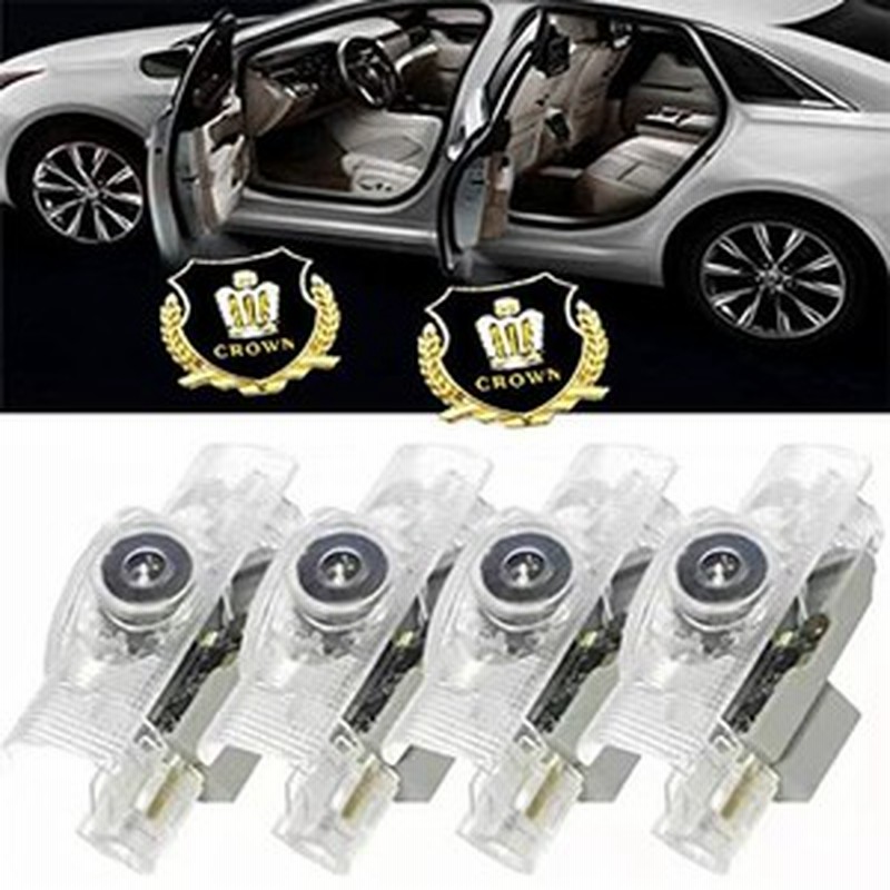 Hxqdt カーテシランプ ドアウェルカムライト カーテシライト Ledロゴ投影 180系0系210系クラウン シリーズ カーテシ 車用ドアランプ 交 通販 Lineポイント最大10 0 Get Lineショッピング