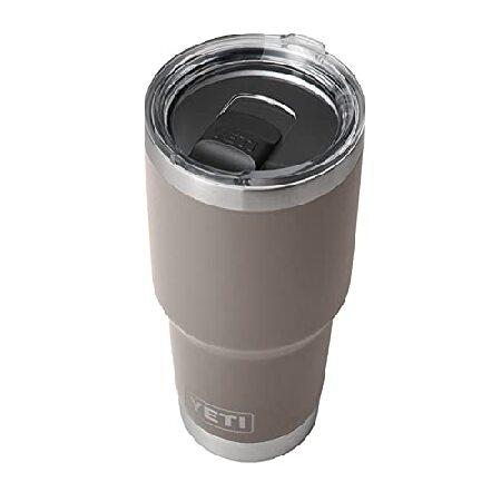 YETI Rambler 30 oz Tumbler, Stainless Steel, Vacuum Insulated with MagSlider Lid, Sharptail Taupe並行輸入