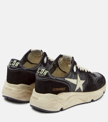Golden Goose Running Sole suede and leather sneakers