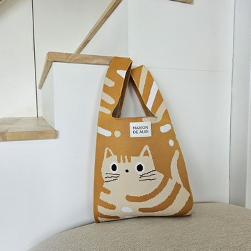 【Maison De Auri】Jumbo 大提包/ 厚針織/ Kimchi 大辛奇