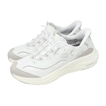 休閒鞋 Contour Foam Slip-Ins 男鞋 白 灰 復古 運動鞋 232642WGY