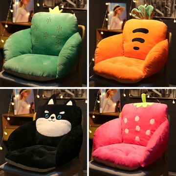 坐墊辦公室久坐護腰靠墊一體椅子墊座椅屁股墊子學生椅墊靠背屁墊「久坐必備」 雙11全館免運