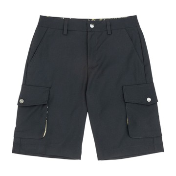 MSGM Kids 黑色工裝短褲