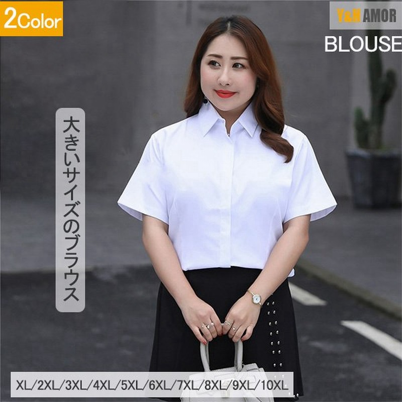 ブラウス レディース ストライプ シャツ 大きいサイズ Xl 10xl 通勤 ビジネス Ol カジュアル 制服 レギュラー Tシャツ ビジネス 開襟 レギュラー襟 通販 Lineポイント最大0 5 Get Lineショッピング