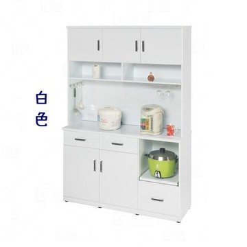 【艾蜜莉的家】4尺塑鋼上下座碗盤櫃