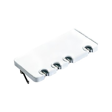 Maximum 美仕家 飛翔環保防水牙刷置物架 可旋轉雙掛勾  白色  1個