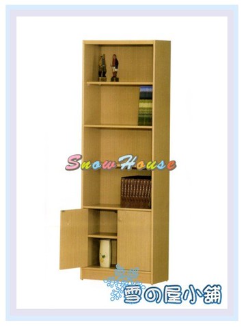 ╭☆雪之屋居家生活館☆╯AA554-09 B-08白橡木書櫃(美背式)/置物櫃/收納櫃/附活動隔板3片(含門內1片)