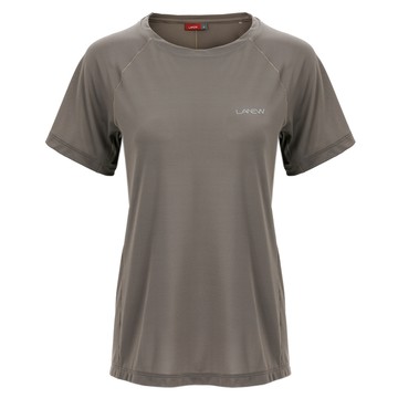 沁涼彈力網眼T-shirt-浮木咖(女263114900)