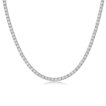 【星辰】熠熠-莫桑鑽項鍊(0.1ct)