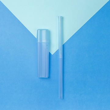 TRUEGRASSES 小藍鯨吸管/nubo55/海洋款/天空藍