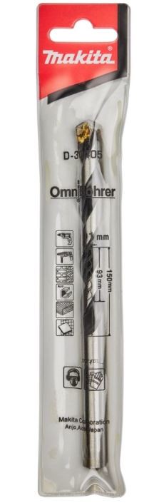 MAKITA 牧田 D-30405 萬用鑽頭 11*150mm 圓柄 直桿 鑽頭 萬用鑽尾 水泥 瓷磚 木材 薄金屬 塑膠 壓克力 適用