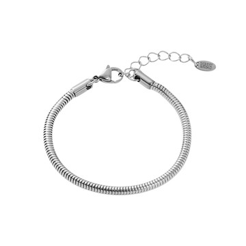 [鋼飾] 經典蛇鍊手鍊 / 2 size / Classic Snake Chain Bracelet