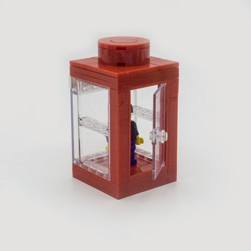 兼容人仔盒 國產科技教育積木零件 收納歸類防塵 moc小顆粒