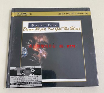 巴迪蓋伊Buddy Guy Damn Right I've Got the Blues K2HD CD 名盤珍藏 全新未拆封 絕版限量 藍調音樂唱片 現貨快發