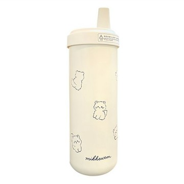 [福利商品]34-5_超萌珍珠奶茶杯 不鏽鋼款, 小貓, 720ml, 1個