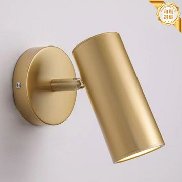 【北歐極簡】壁燈 床頭燈 閱讀燈 射燈 鏡前燈 酒店燈 賓館燈 可旋轉調光 金屬燈體 臥室書房衛生間 現代簡約風格