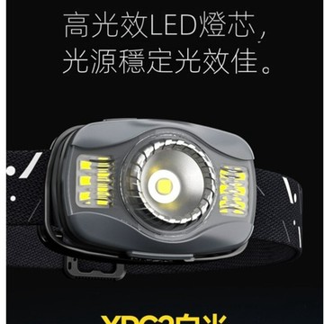 頭燈 釣魚專用強光燈 揮手感應LED節能燈 防水充電超亮超長續航戶外登山夜釣頭戴式照明燈 小魏媽咪旗艦店