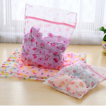 印花細網洗衣袋 衣物洗衣袋 細孔 衣機專用洗衣網【DX259】 123便利屋