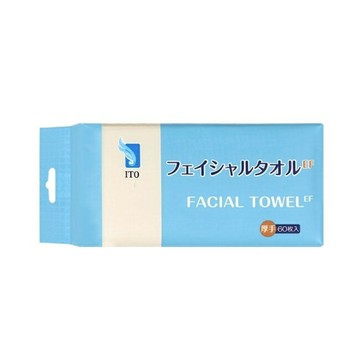 ITO日本伊藤-EF紋懸掛抽取洗臉巾 60入