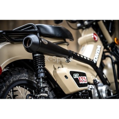 ホンダ ハンターカブ CT125 JA55 JA65 K-SPEED製 Diablo マフラー ブラック KSPEED ディアブロ カスタムパーツ  CT13 | LINEブランドカタログ