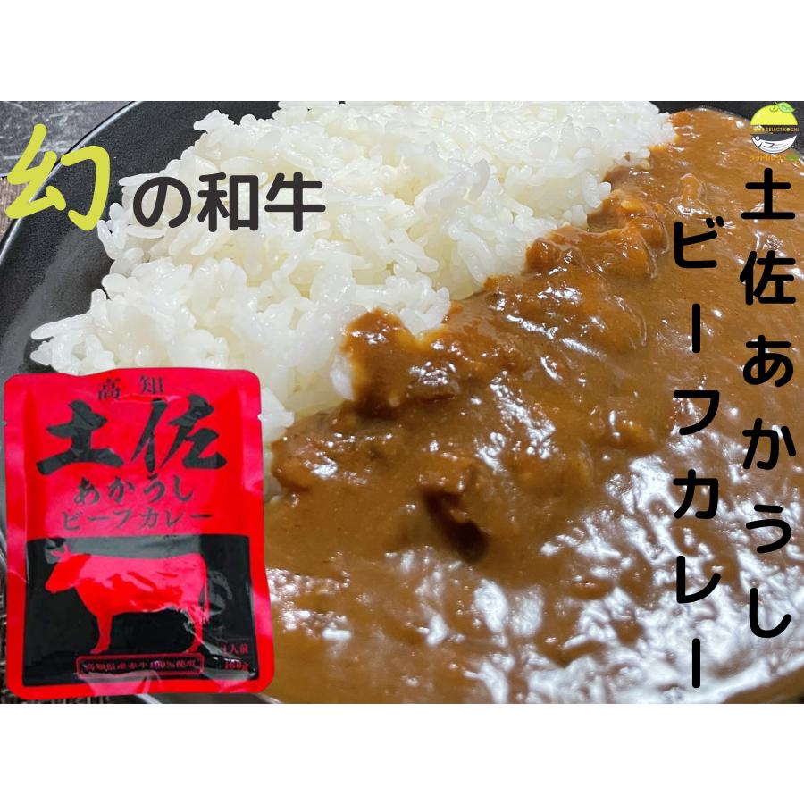 土佐 あかうし ビーフカレー 1食 160g 500円ポッキリ ポイント消化 レトルトカレー 長期保存