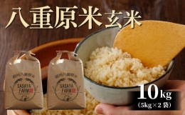 八重原米10kg（5kg×2袋）玄米