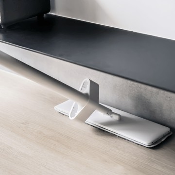 QUICK MOP 免手洗高效平板拖把-白色