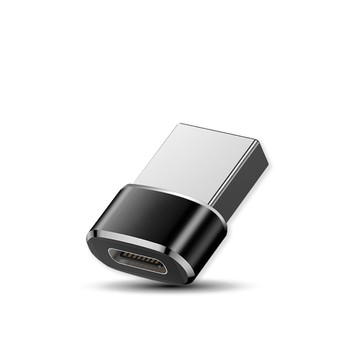 usb轉type-c轉接頭(5入組) a公對c母 適用旅充頭 支援iphone/ipad充電