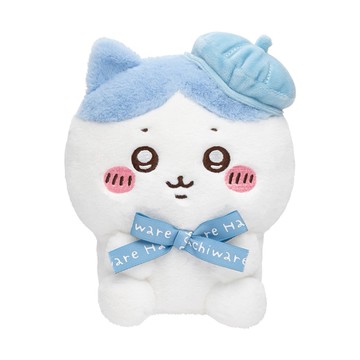 日本 Chiikawa 吉伊卡哇 東京車站貝雷帽系列-小八 約18x12x11cm (JN2208)