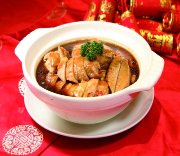 年菜夯品～～馬袓紅糟花雕雞