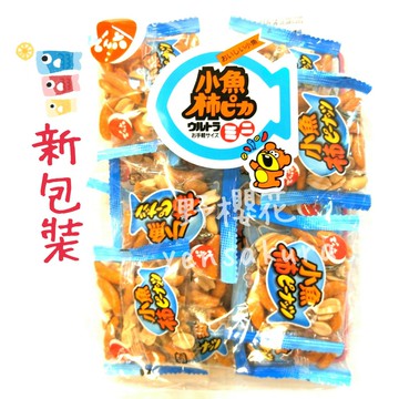 日本天六小魚花生柿種米果餅乾149g 日本製4901930046556[野櫻花]