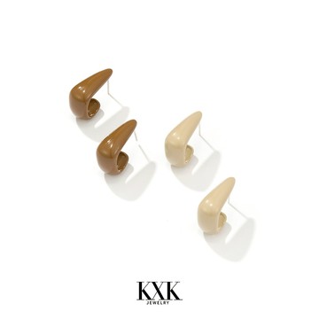 小眾設計感幾何簡約耳釘女新款潮高級耳飾氣質網紅耳環