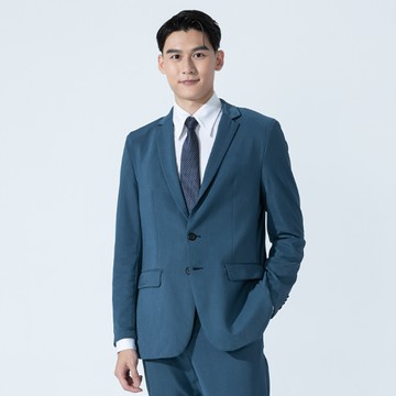 Sù-Si舒仕裝｜針織彈性機能西裝外套｜藍綠 #C50021