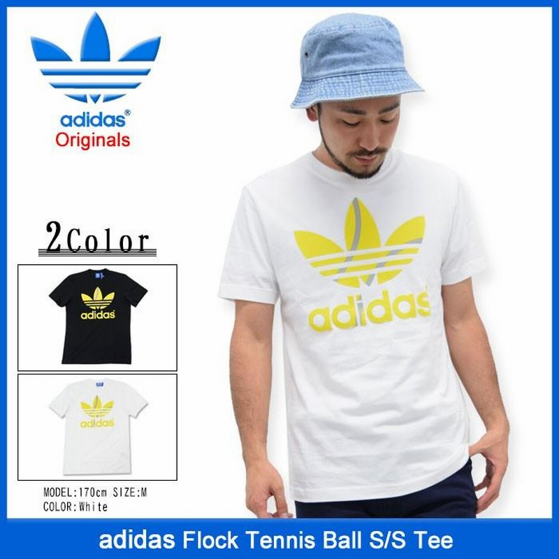 アディダス adidas Tシャツ 半袖 メンズ フロック テニス ボール