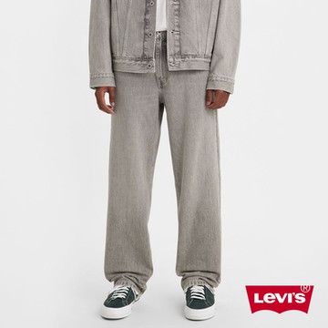 Levis Silver Tab銀標系列 男款 街頭寬直筒牛仔褲 / 精工灰岩石洗