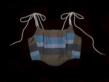 REGETHER 古著改製 Ralph Lauren 後綁帶馬甲-22