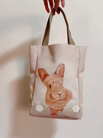 【寵寵家】手作手提袋-小饅頭