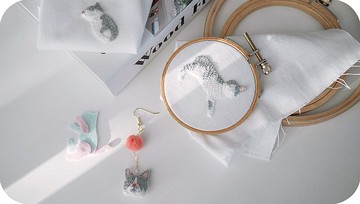 說說立體刺繡課 基礎入門到進階變化 立體結構 初學適合 立體刺繡