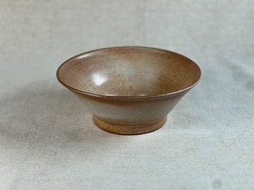志野釉陶碗
