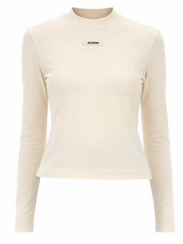 jacquemus the grosgrain long-sleeved shirt