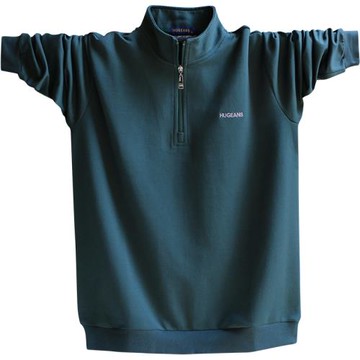 男士青少年學生春秋長袖t恤 加肥加大男裝大碼男孩子運動大碼上衣