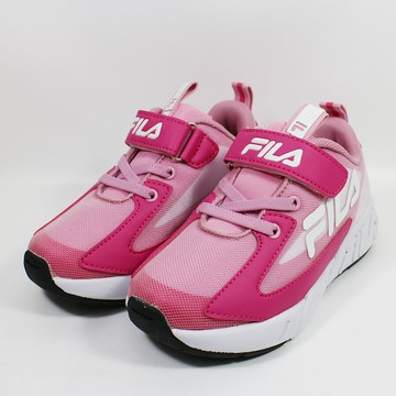 12月特價 (E7) FILA 斐樂 頂級童鞋 輕量慢跑鞋2-J822X-511粉【陽光樂活】