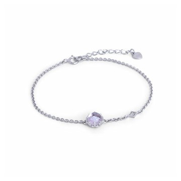 小皇冠寶貝鑲鑽手鍊-骨灰毛髮琉璃紀念